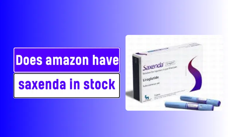 does amazon have saxenda in stock