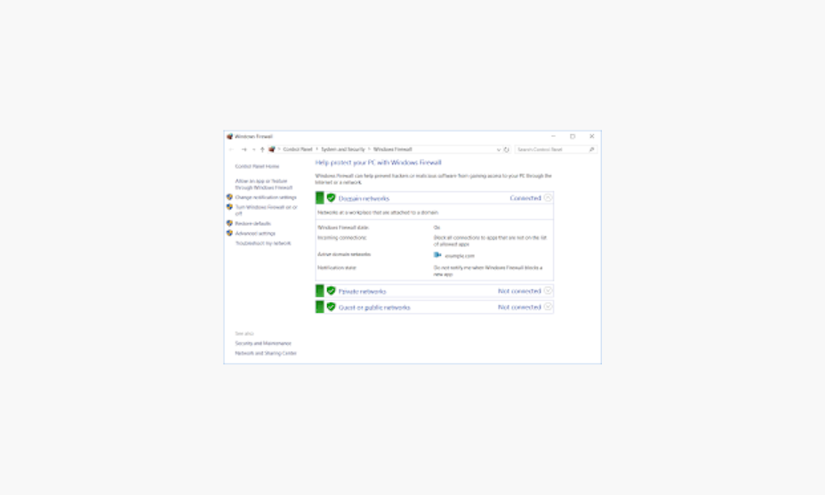 Configuring Windows Firewall for Telnet